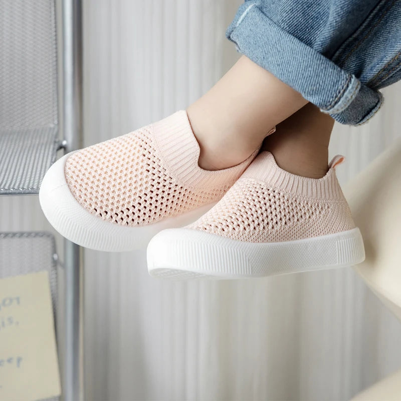 Breathable Non Slip Baby Shoes For First Walkers Boys Girls