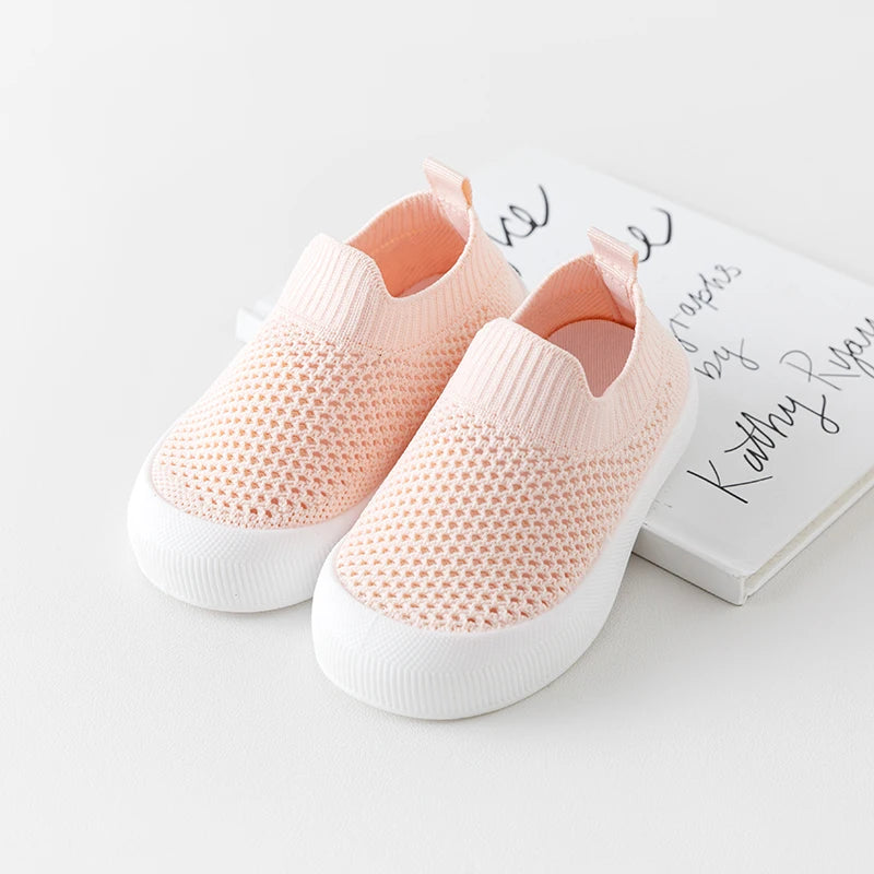 Breathable Non Slip Baby Shoes For First Walkers Boys Girls