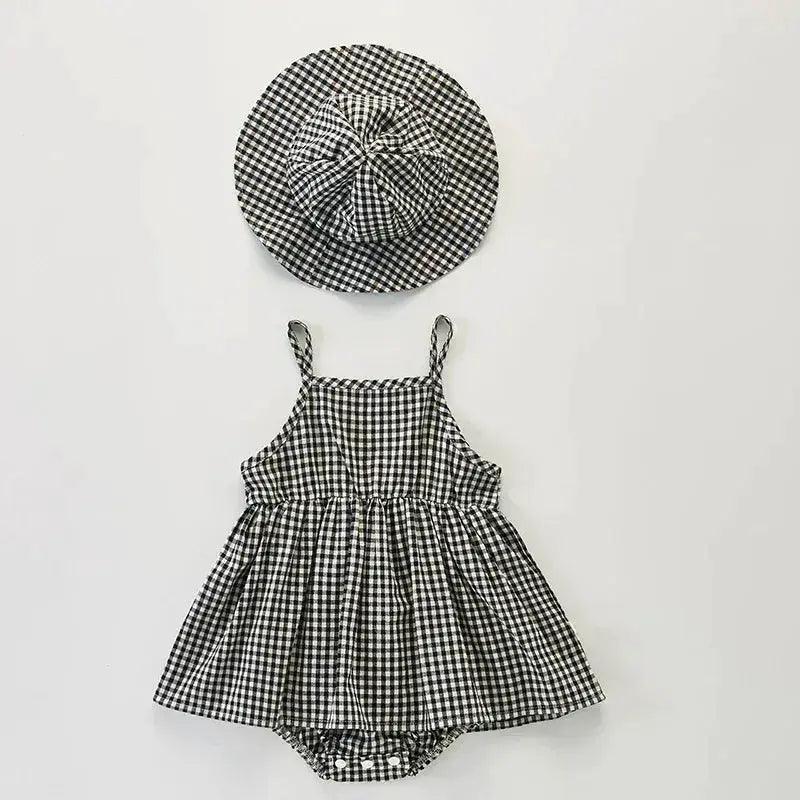  Breathable Soft Cotton Baby Romper With Hat For Summer -  ToylandEU™