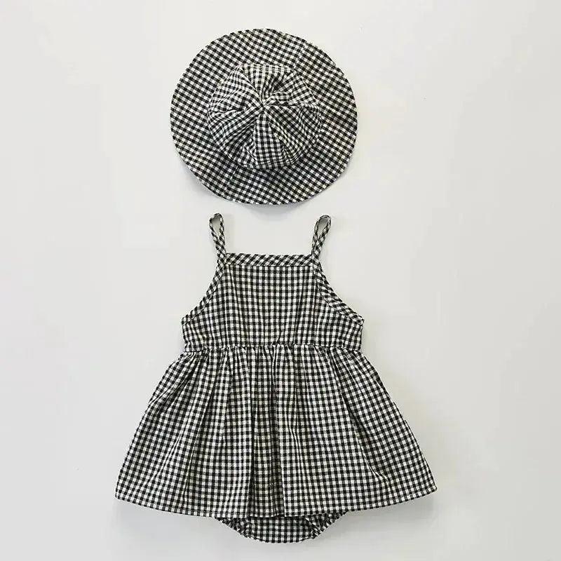  Breathable Soft Cotton Baby Romper With Hat For Summer -  ToylandEU™