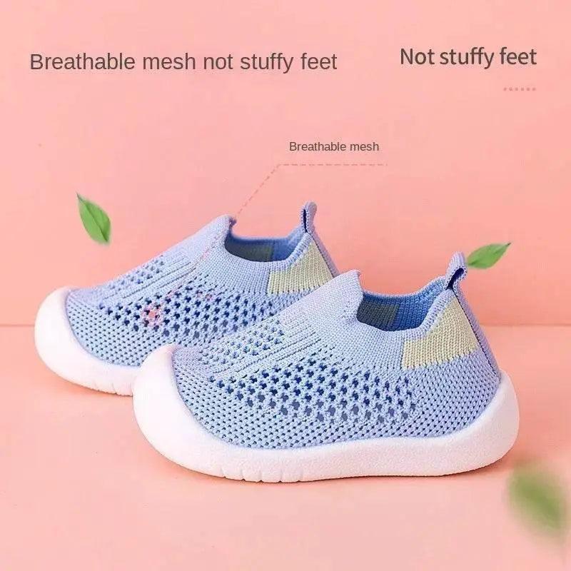  Breathable Soft Slip-On Toddler Sneakers - 1-3Y Toyland EU -  ToylandEU™