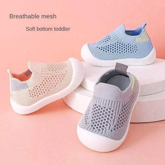  Breathable Soft Slip-On Toddler Sneakers - 1-3Y Toyland EU -  ToylandEU™