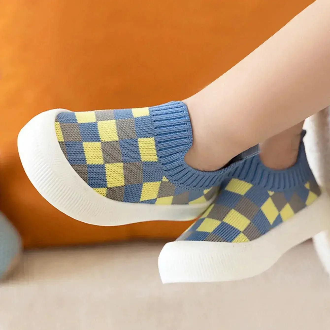  Breathable Toddler Shoes First Walkers Non Slip Sole -  ToylandEU™