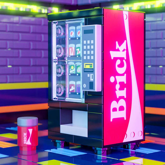 Brick - B3 Customs Soda Vending Machine made using LEGO parts - ToylandEU