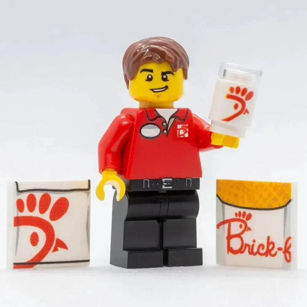LEGO Minifig Food Stand With UV Printed Details Collectible - ToylandEU