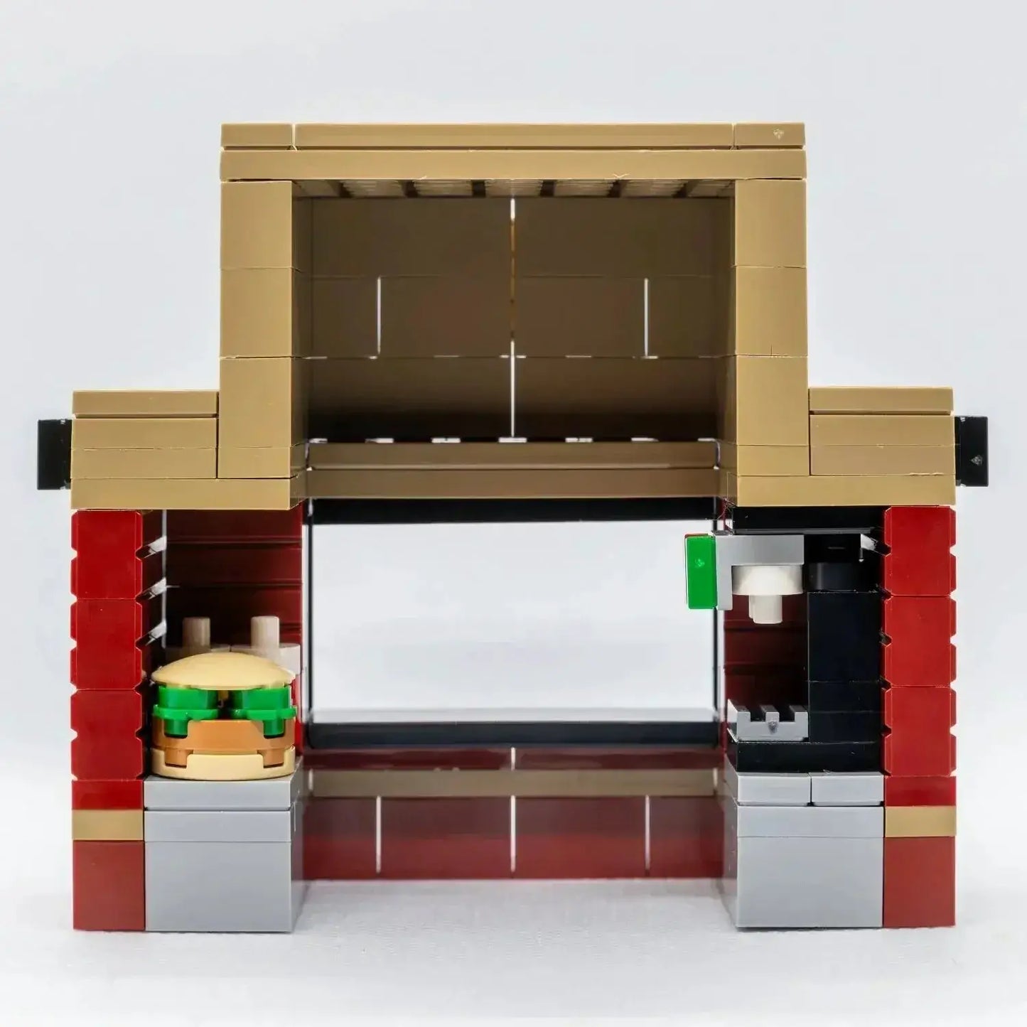 LEGO Minifig Food Stand With UV Printed Details Collectible - ToylandEU