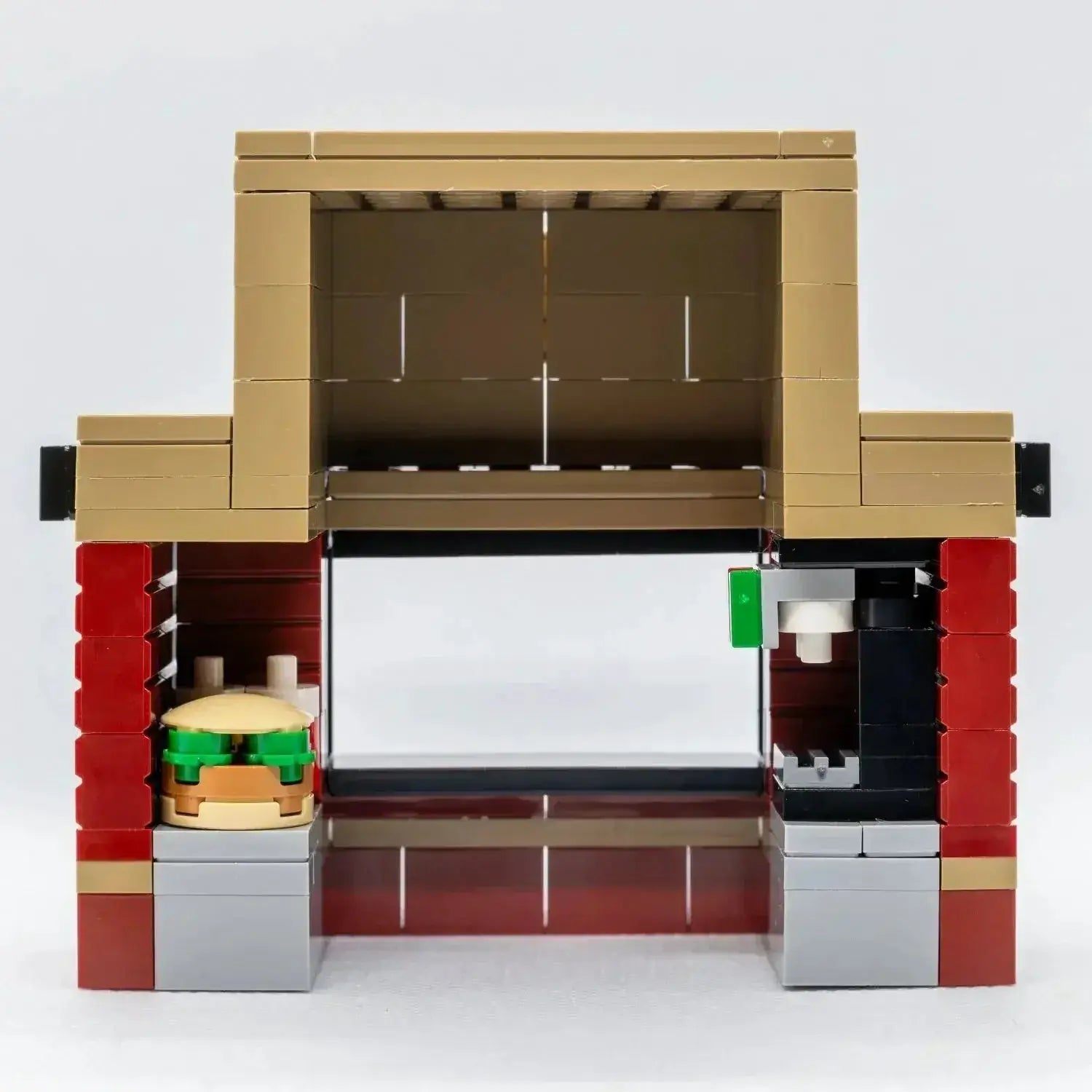 LEGO Minifig Food Stand With UV Printed Details Collectible - ToylandEU