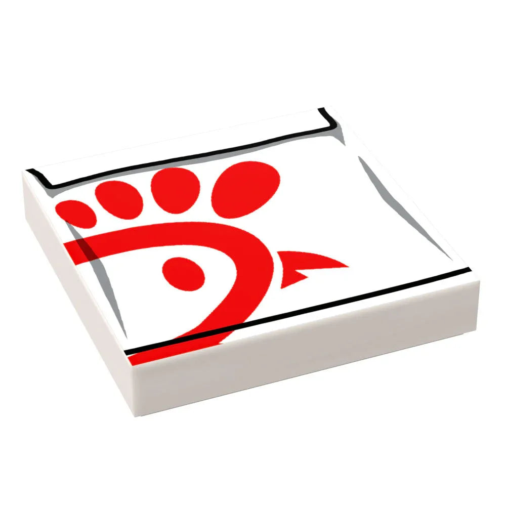 LEGO Brick Fil A Sandwich Bag Tile Premium Printed - ToylandEU