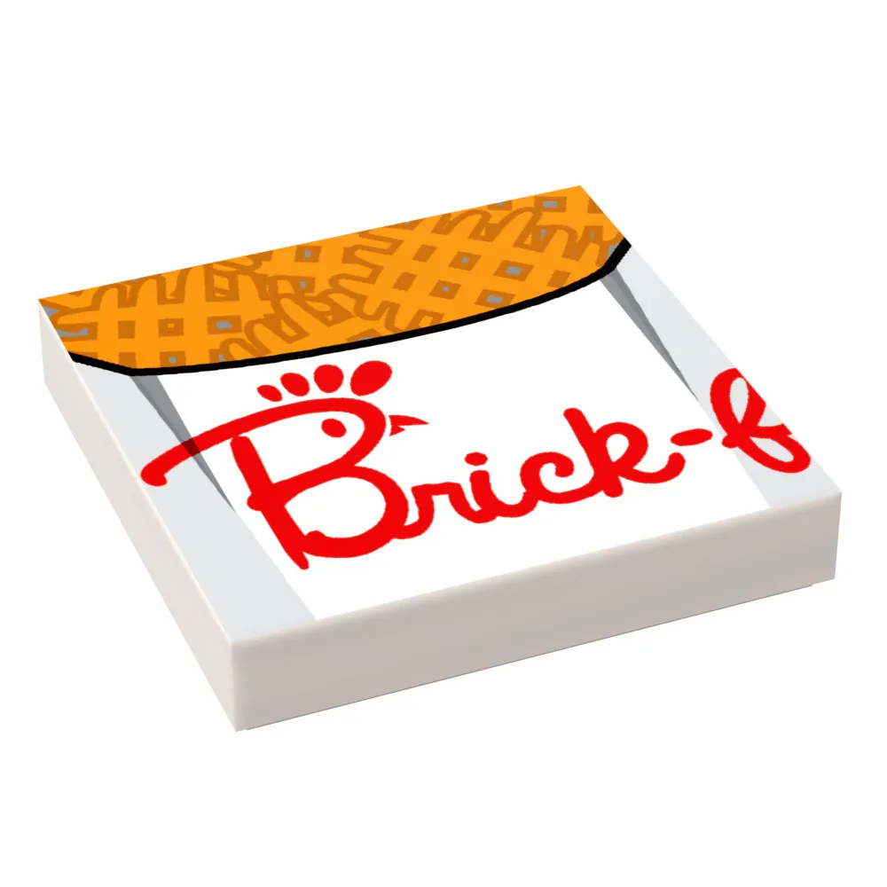 Brick-Fil-A Waffle Fries (2x2 Tile) - ToylandEU