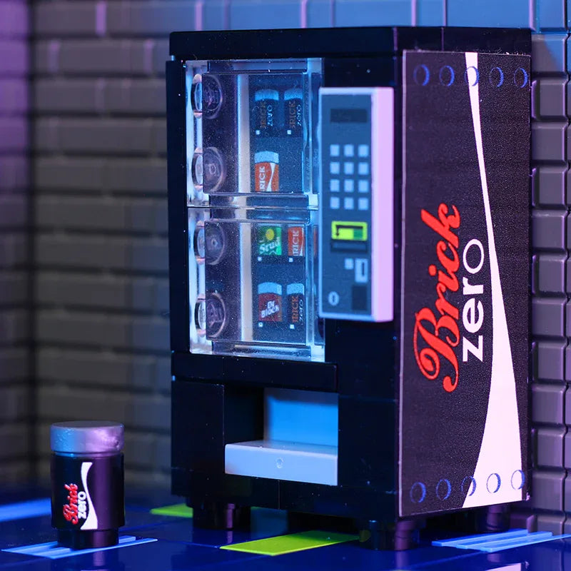 Lego Soda Vending Machine With Custom Printed Can Display - ToylandEU