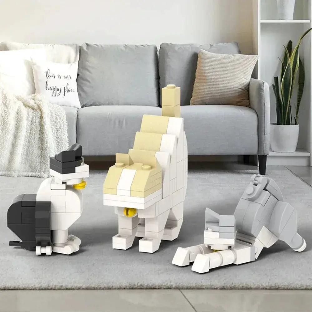  BrickHeadz Building Blocks Set Cute Kitten Ideal Gift -  ToylandEU™
