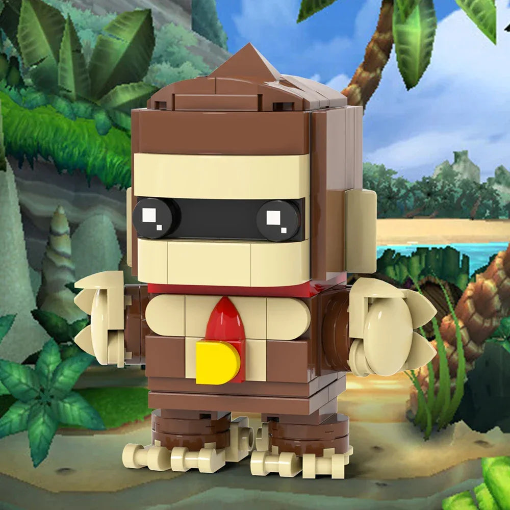 BrickHeadz Style Building Blocks Set For Cartoon Characters - ToylandEU