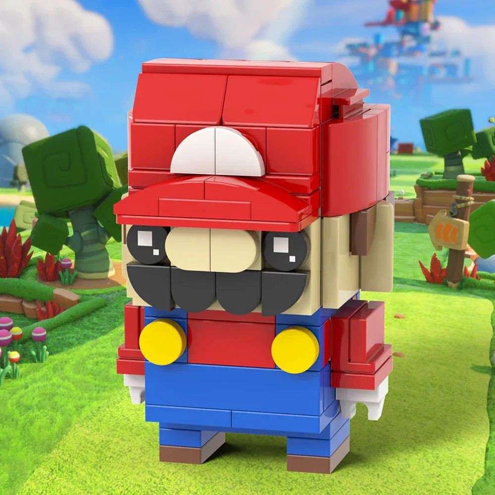BrickHeadz Style Building Blocks Set For Cartoon Characters - ToylandEU