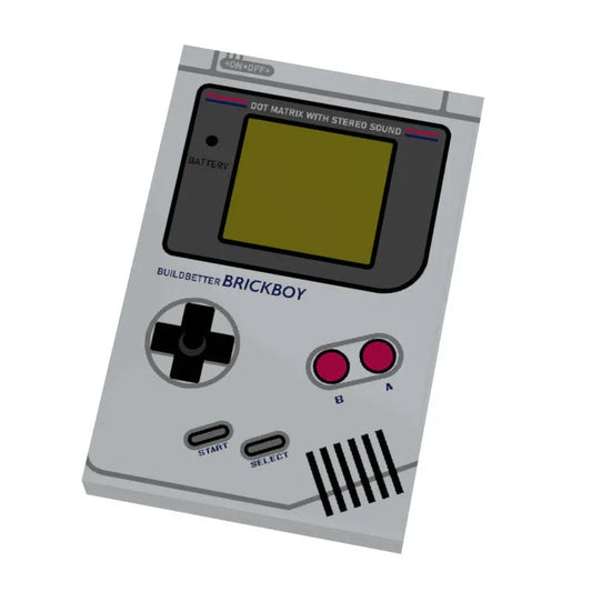 Brickboy Handheld Gaming Console (2x3 Tile) made using LEGO parts - B3 Customs - ToylandEU