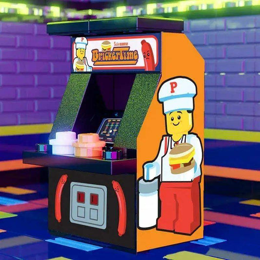  Lego Bricker Time Arcade Machine Custom Decals Minifigs -  ToylandEU™