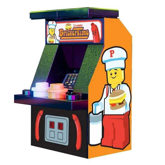 Lego Bricker Time Arcade Machine Custom Decals Minifigs -  ToylandEU™