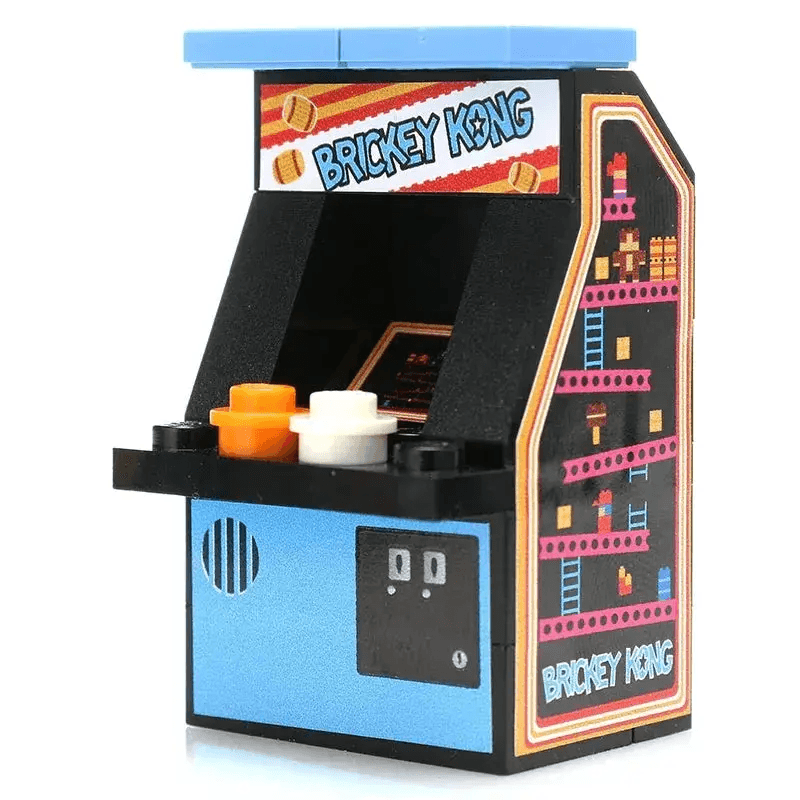 Brickey Kong - Custom Arcade Machine made using LEGO parts - ToylandEU