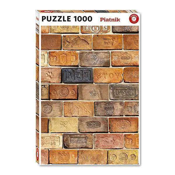 Jigsaw Puzzle 1000 Piece Bricks By Piatnik Official Europe Edition - ToylandEU