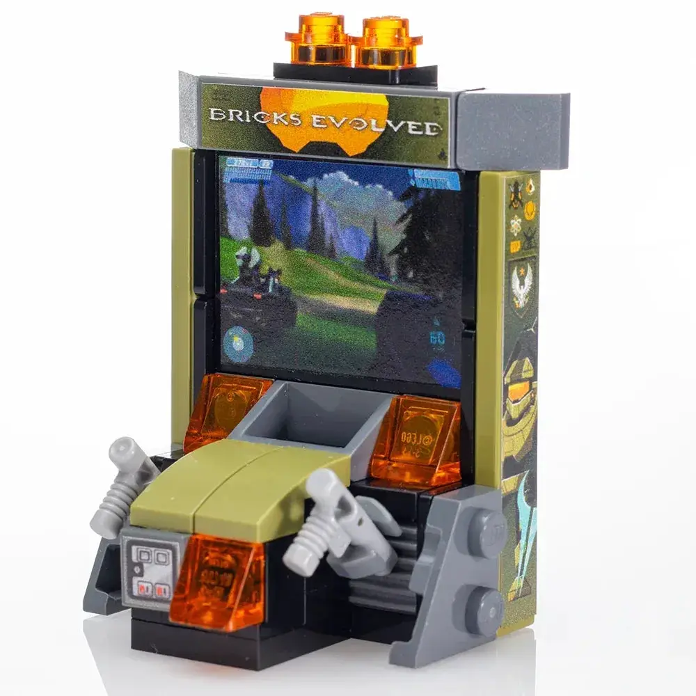 Custom Bricks Evolved Shooter Arcade Game made using LEGO parts - ToylandEU