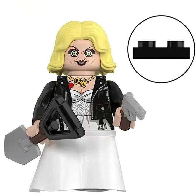 Bride of Chucky Tiffany New Horror Lego Minifigures custom Toys - Minifigure Toys