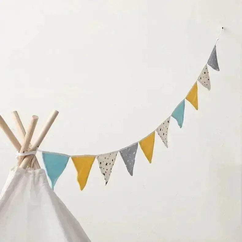  Bright 1.35M Foldable Kids Wigwam Tent Toyland EU -  ToylandEU™