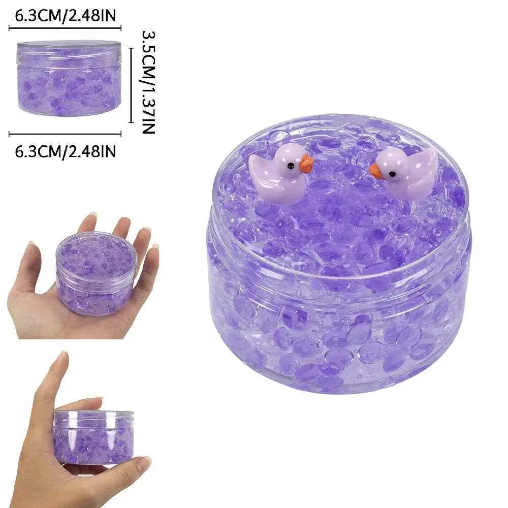  Bright 120ml Crystal Sludge Beads Slime Kit Toyland EU -  ToylandEU™