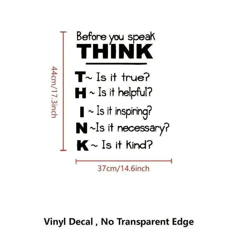  Bright 44x37 Classroom Wall Decal Quote Toyland EU -  ToylandEU™