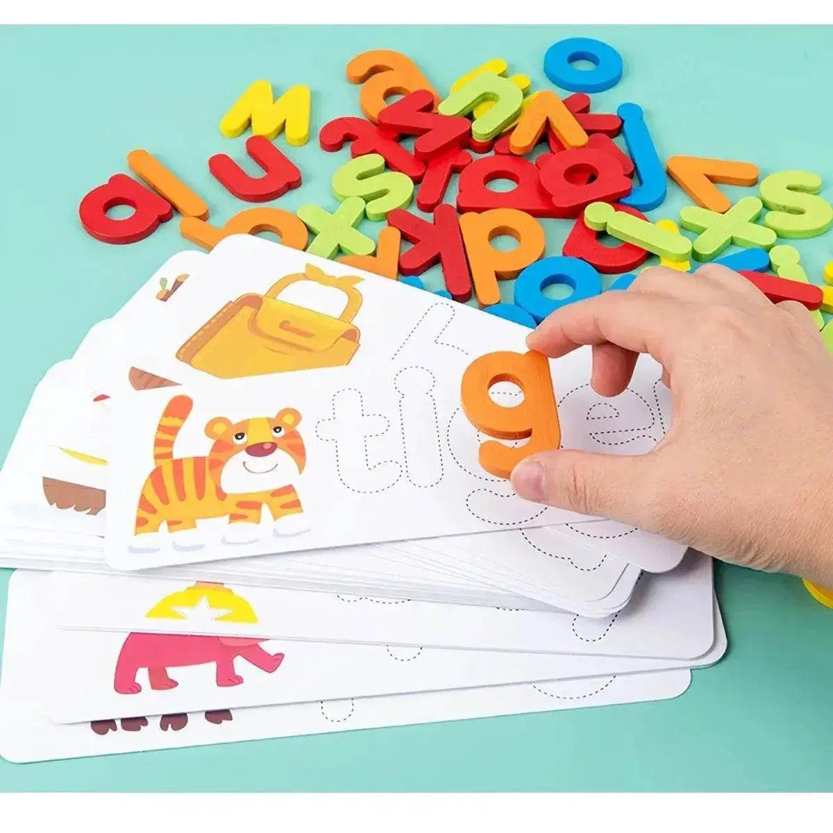  Bright Alphabet Puzzle Wooden 3D Puzzle Toyland EU -  ToylandEU™