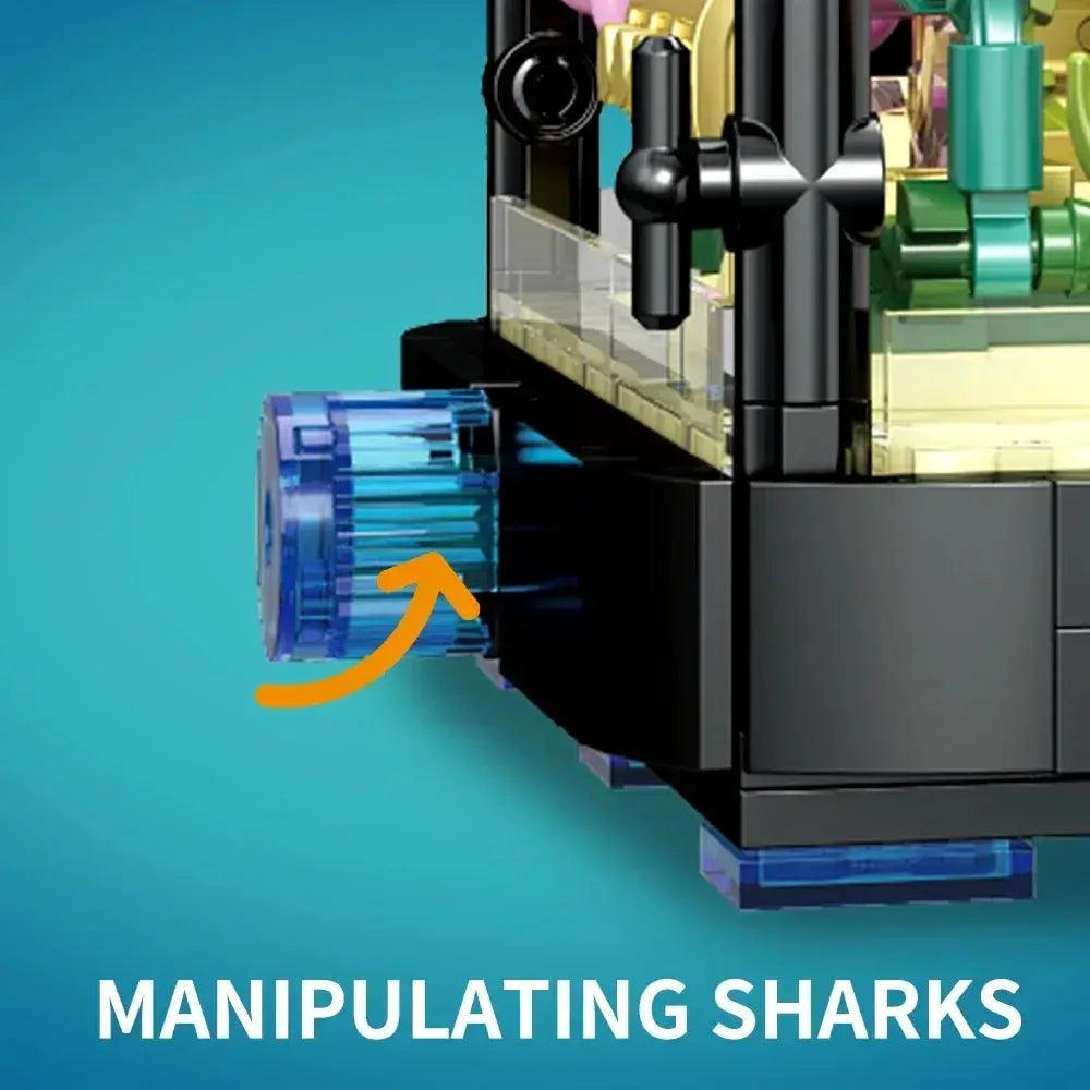  Bright Block Building Set 6 Lights Shark Toyland EU -  ToylandEU™