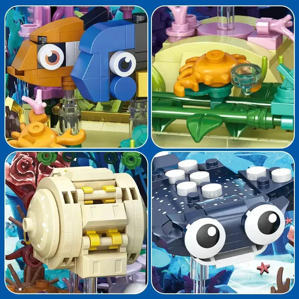  Bright Block Building Set 6 Lights Shark Toyland EU -  ToylandEU™