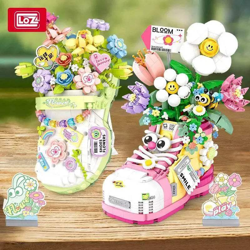  Bright Building Block 2in Flower Ornaments Toyland EU -  ToylandEU™