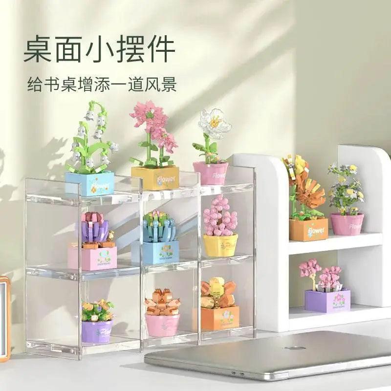  Bright Building Block Kit Flower Bouquet 3D Toyland EU -  ToylandEU™