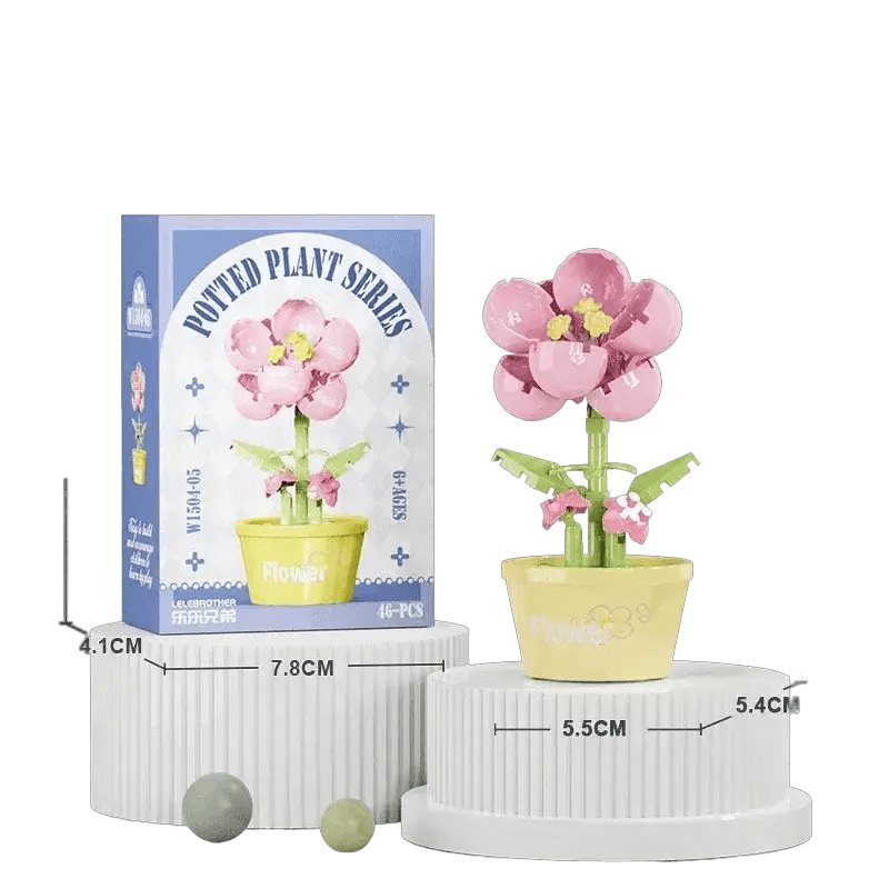  Bright Building Block Kit Flower Bouquet 3D Toyland EU -  ToylandEU™