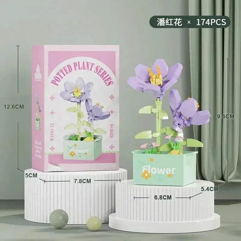  Bright Building Block Kit Flower Bouquet 3D Toyland EU -  ToylandEU™
