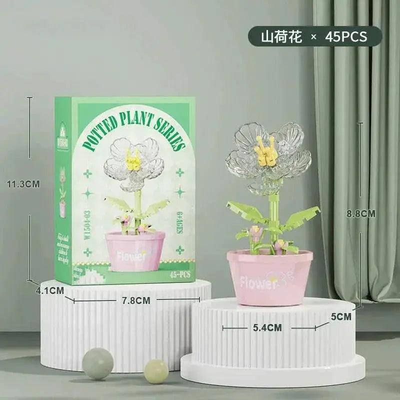  Bright Building Block Kit Flower Bouquet 3D Toyland EU -  ToylandEU™
