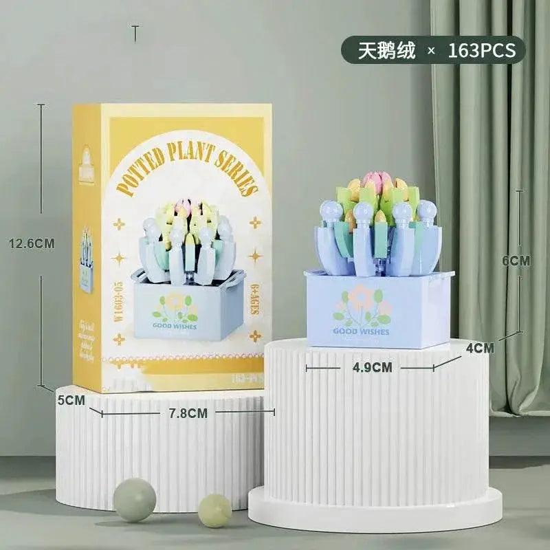  Bright Building Block Kit Flower Bouquet 3D Toyland EU -  ToylandEU™