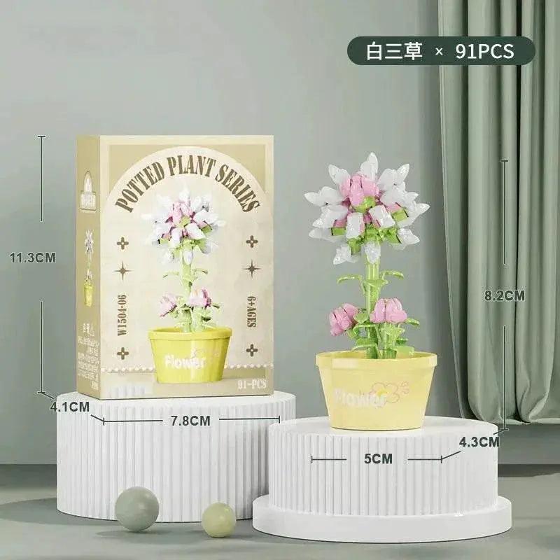  Bright Building Block Kit Flower Bouquet 3D Toyland EU -  ToylandEU™