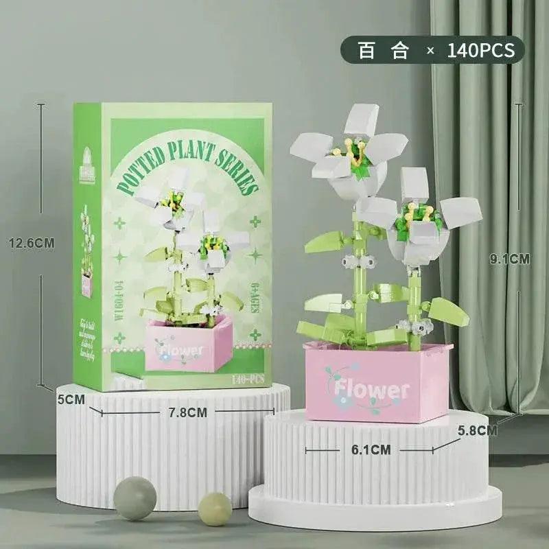  Bright Building Block Kit Flower Bouquet 3D Toyland EU -  ToylandEU™