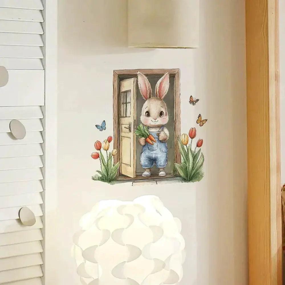  Bright Bunny Wall Sticker 29cm Toyland EU -  ToylandEU™