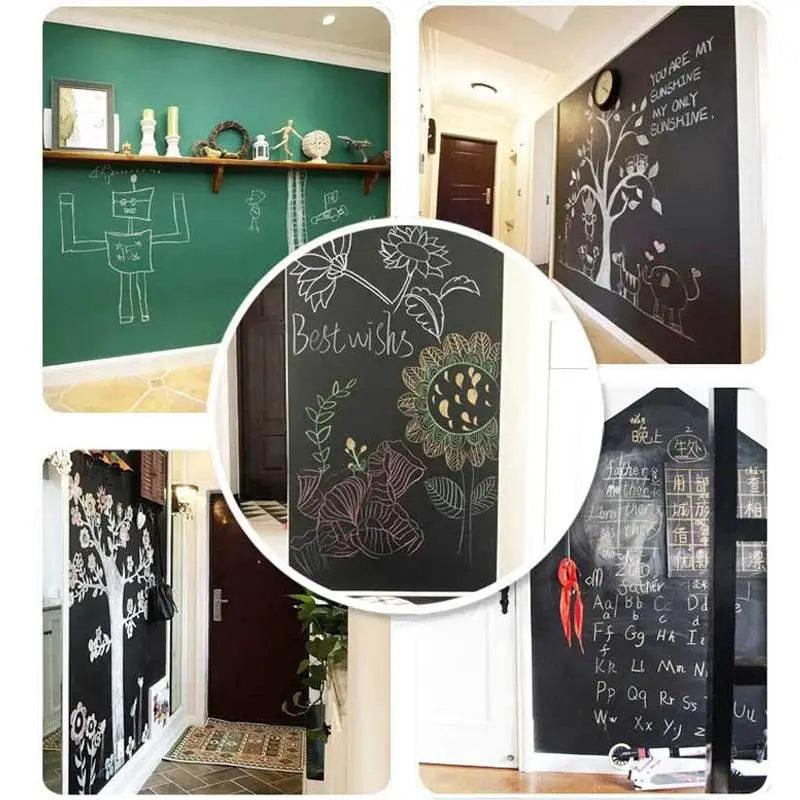  Bright Chalkboard Wall Sticker PVC Toyland EU -  ToylandEU™