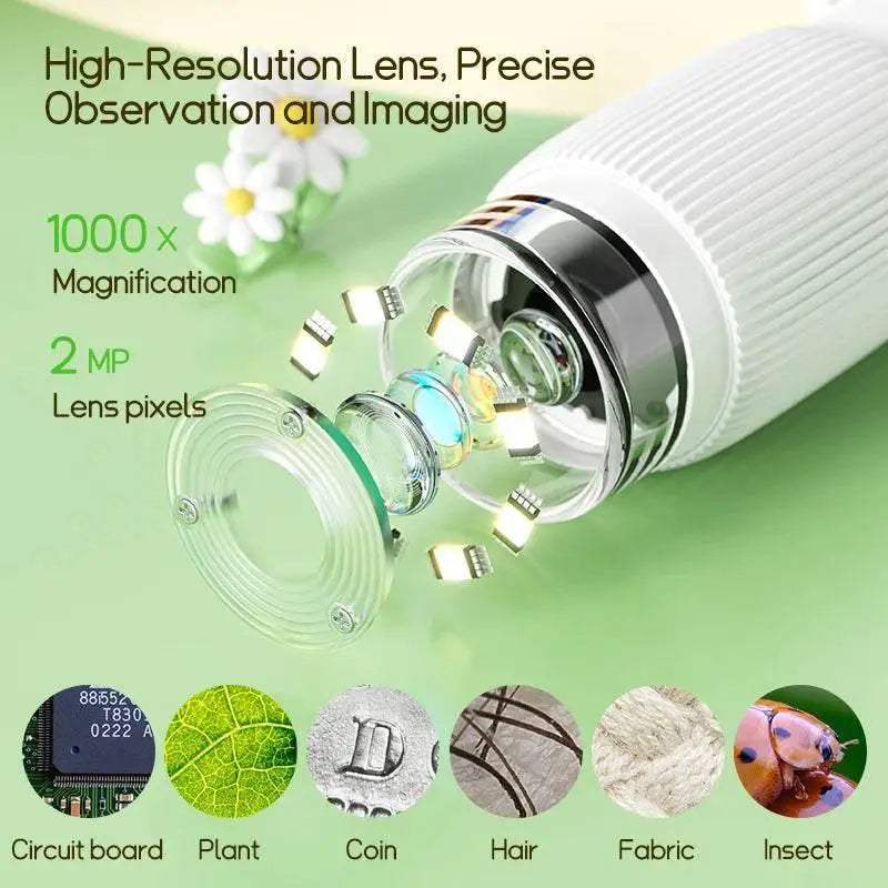  Bright Educational 1000X LED Microscope Toyland EU -  ToylandEU™