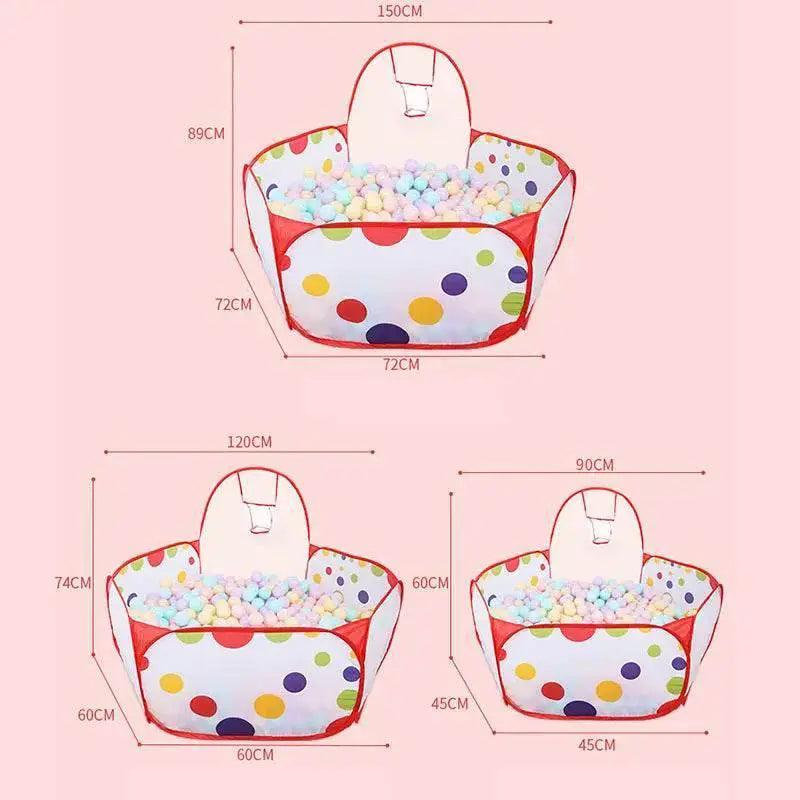  Bright Foldable Play Tent Ball Pit Toyland EU -  ToylandEU™