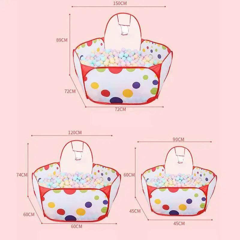  Bright Foldable Play Tent Ball Pit Toyland EU -  ToylandEU™