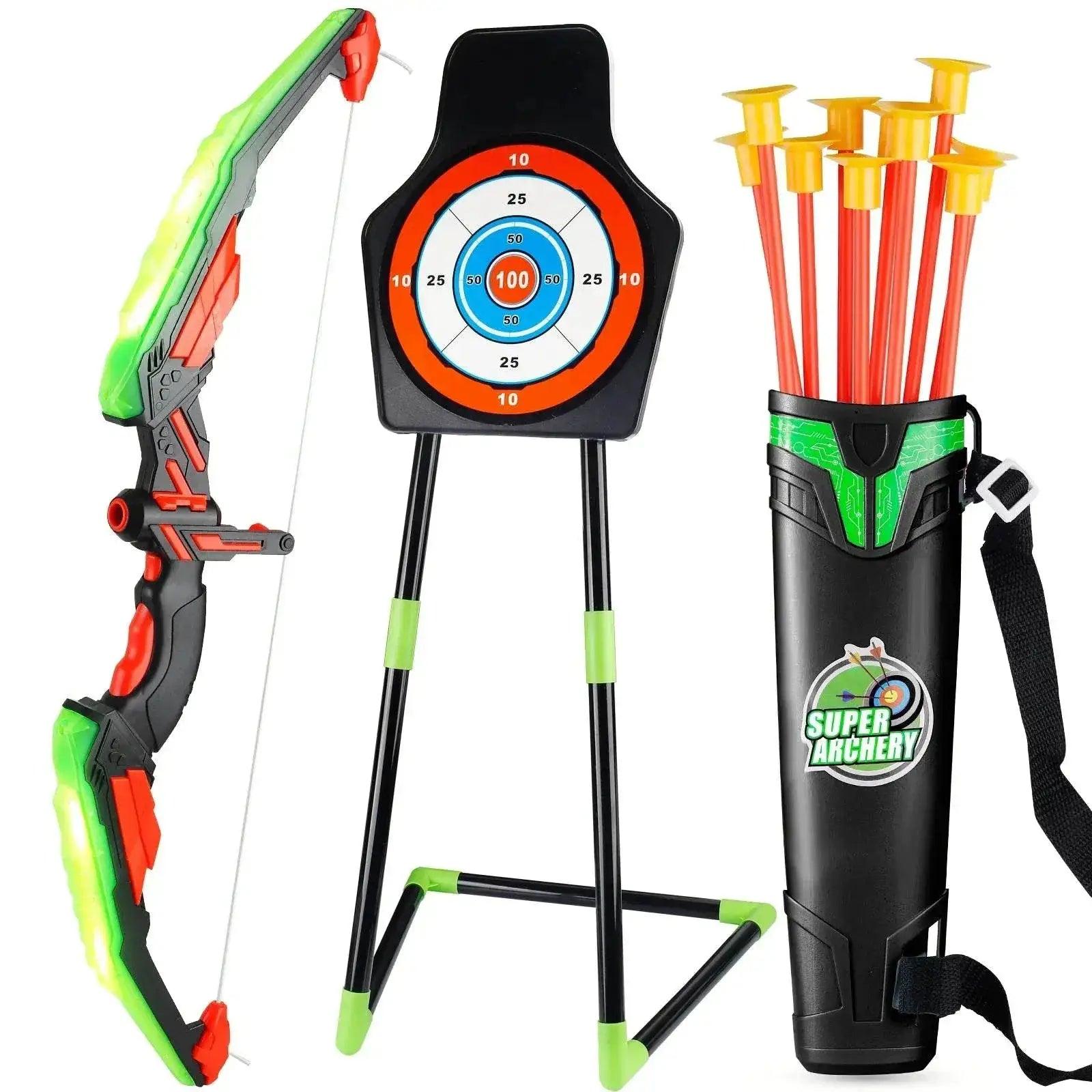  Bright Glow In The Dark Archery Toy Set Toyland EU -  ToylandEU™
