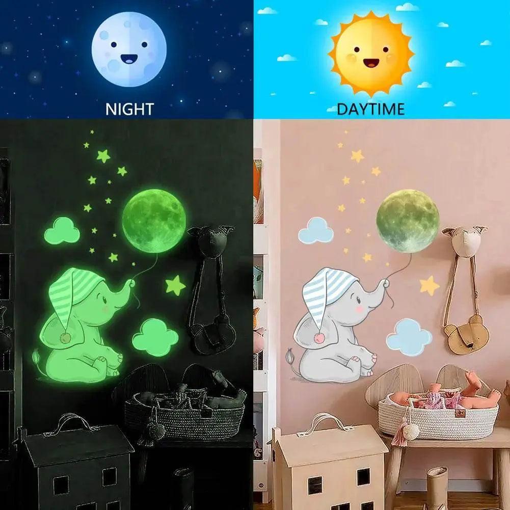  Bright Glow In The Dark Wall Sticker 19cm Toyland EU -  ToylandEU™
