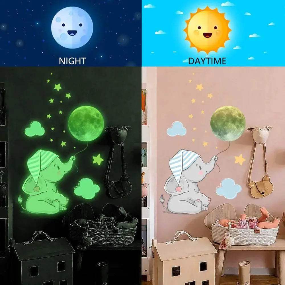  Bright Glow In The Dark Wall Sticker 19cm Toyland EU -  ToylandEU™