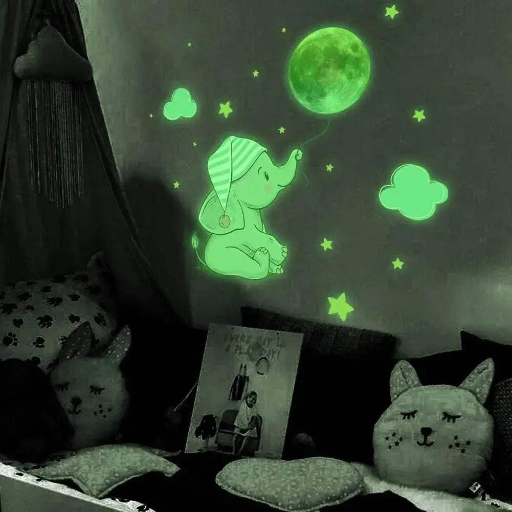  Bright Glow In The Dark Wall Sticker 19cm Toyland EU -  ToylandEU™