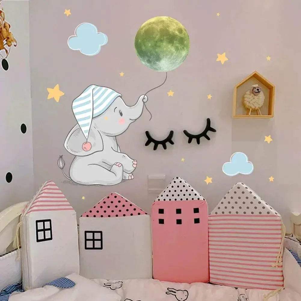  Bright Glow In The Dark Wall Sticker 19cm Toyland EU -  ToylandEU™