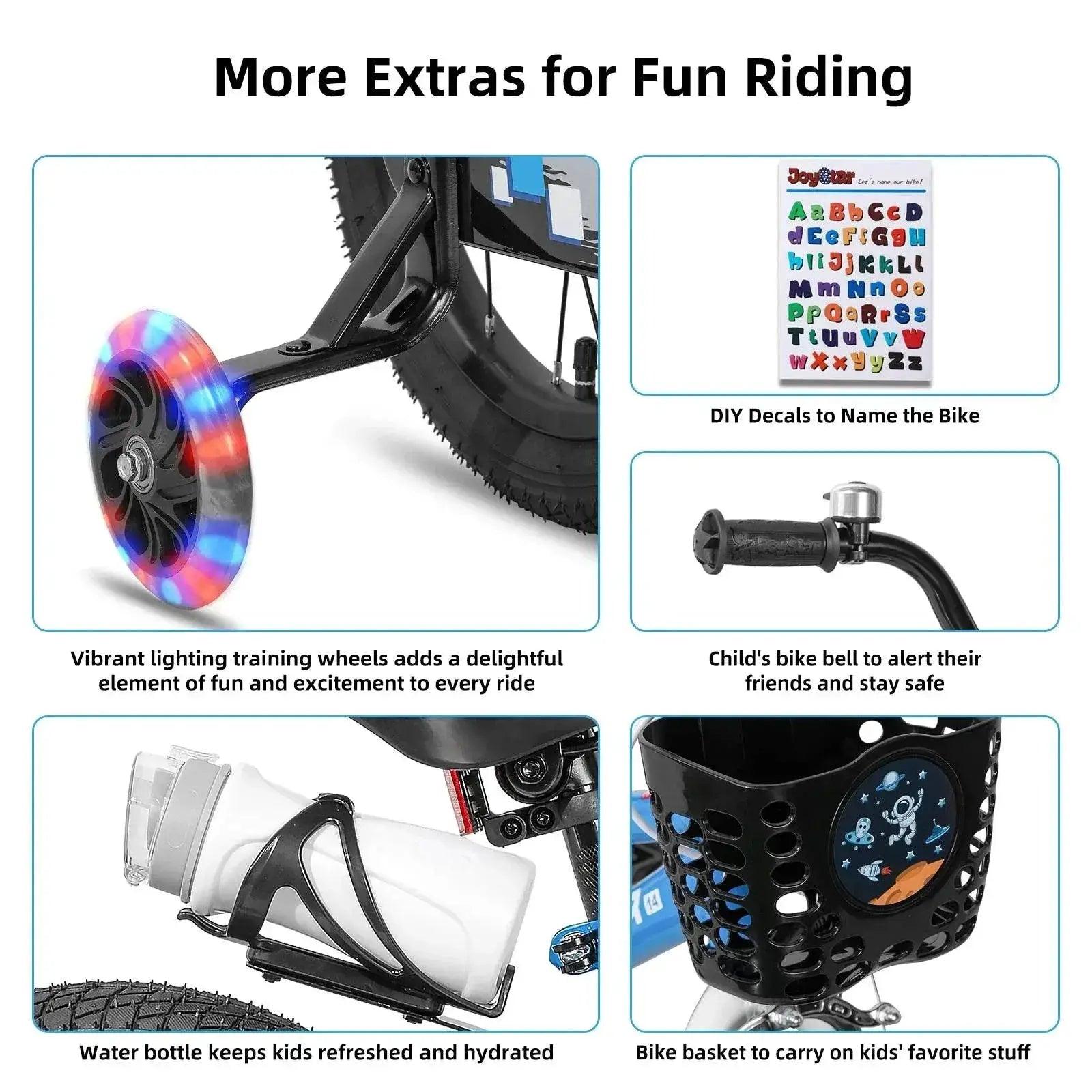  Bright Kids Bike Light Up Training Wheels Toyland EU -  ToylandEU™