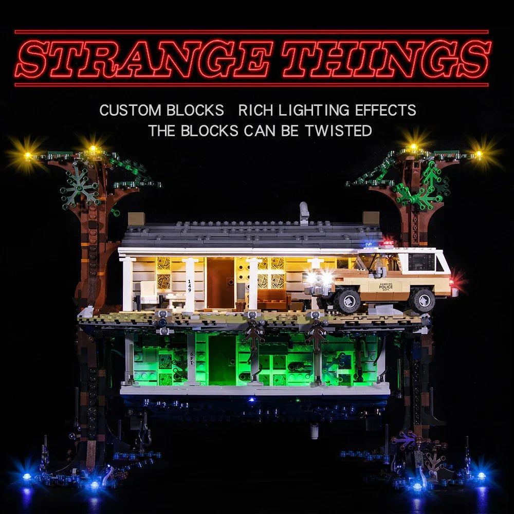 Bright LED Light Set For 75810 Stranger Things LEGO - ToylandEU